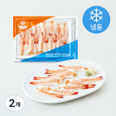 [로켓프레시] ISEA 흰다리새우살 자숙 탈각 포장횟감 초밥용 (냉동)
