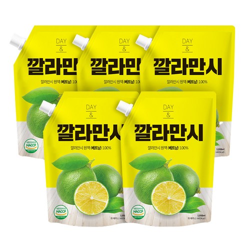 데이앤 깔라만시 원액, 처음 고른다면 1L 5개 구성을 먼저 살펴보세요 1