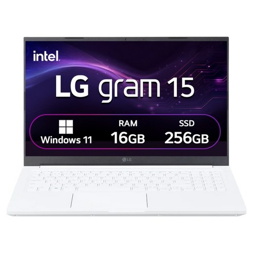 LG전자 2024 그램 15 코어 Ultra5, 에센스 화이트, 256GB, 16GB, WIN11 Home, 15Z90S-GA5VK