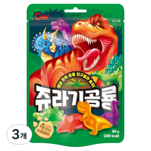 청우식품 쥬라기 공룡 젤리