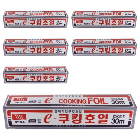 삼아삭스호일 e 쿠킹호일, 30m, 6개
