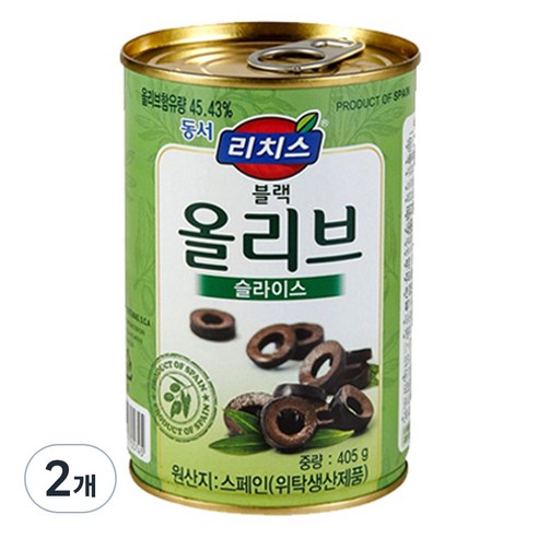 동서 리치스 슬라이스 블랙 올리브