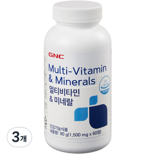 GNC 멀티비타민 앤 미네랄 90g