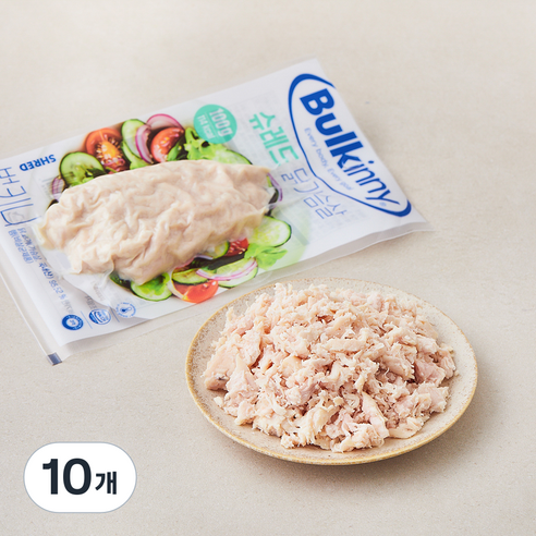 [로켓프레시] 벌키니 슈레드 닭가슴살, 100g, 10개, 1개입