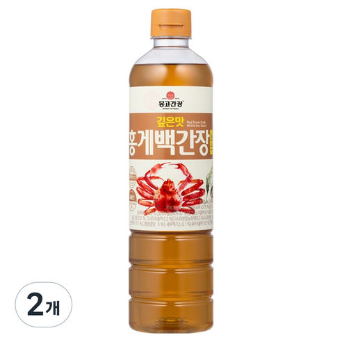 몽고간장 깊은맛 홍게백간장 소스