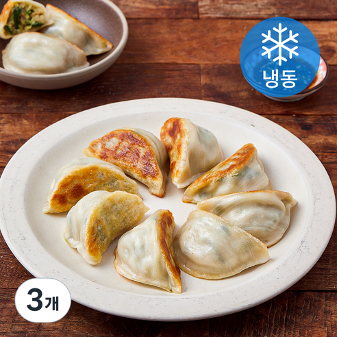 [로켓프레시] 창화당 중국식 육즙 군만두 (냉동), 420g, 3개