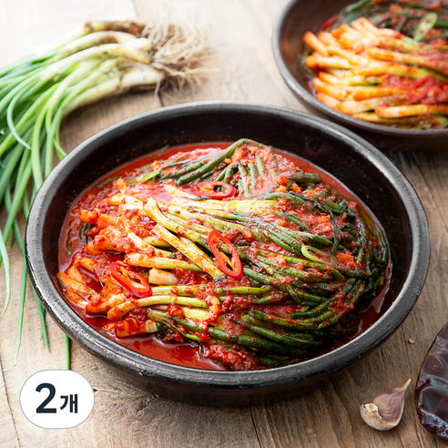진경 파김치, 1kg, 2개