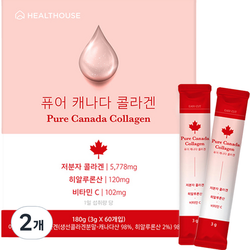 헬스하우스 퓨어 캐나다 콜라겐 60p