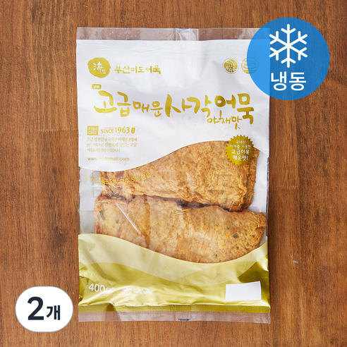 [로켓프레시] 부산미도 고급 매운사각어묵야채맛 (냉동)