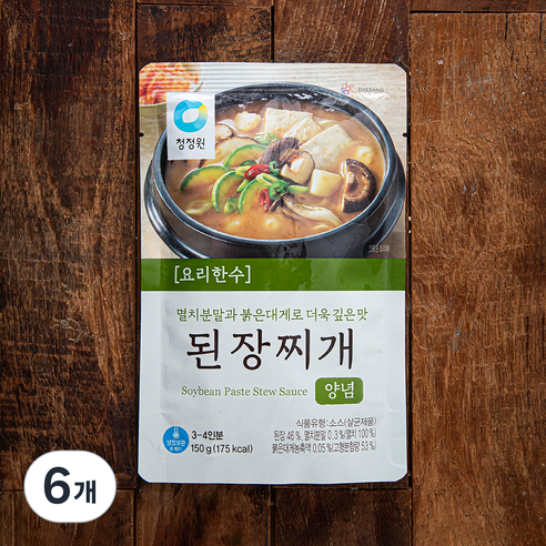[로켓프레시] 대상 청정원 된장찌개 양념