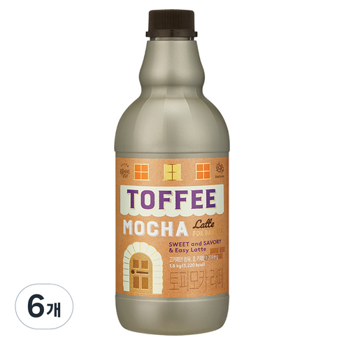 복음자리 토피모카 라떼, 6개, 1.8kg, 1개입