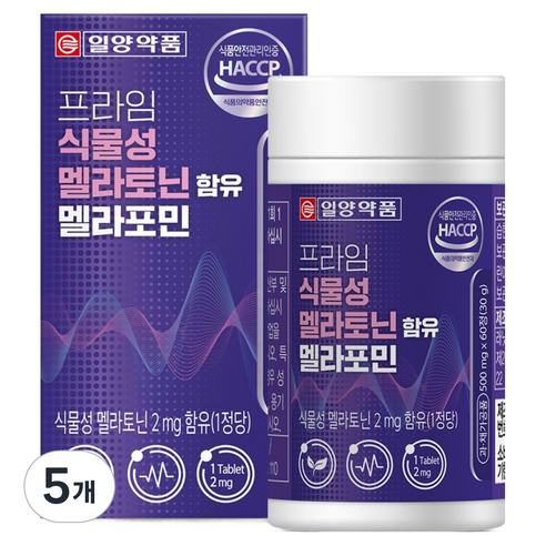 일양약품 프라임 식물성 멜라토닌 함유 멜라포민 30g