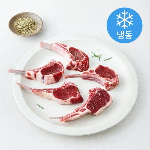 [로켓프레시] 뉴질랜드산 램 프렌치랙 300g + 시즈닝 7g 세트 (냉동)