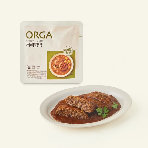 [로켓프레시] 올가 한우와 한돈을 더한 커리함박