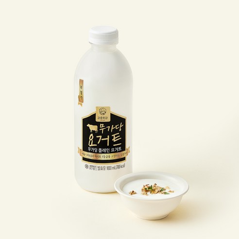 강훈목장 무가당 수제요거트, 1개, 1개입, 1L
