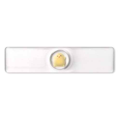 쿠슝 꾹꾹이 키보드 손목 받침대 M WRCSCP-02, 병아리, 1개