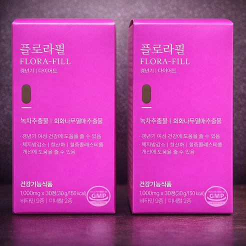 [본사정품] 플로라필 갱년기 다이어트 2개월분 소포리코 카테킨 체지방 집중관리