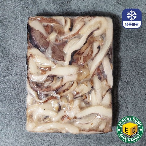 어부백서 손질 오징어채 1kg 중국산 냉동오징어채
