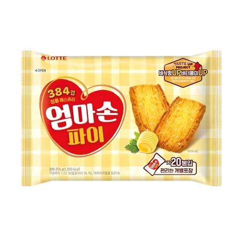 롯데웰푸드 엄마손파이