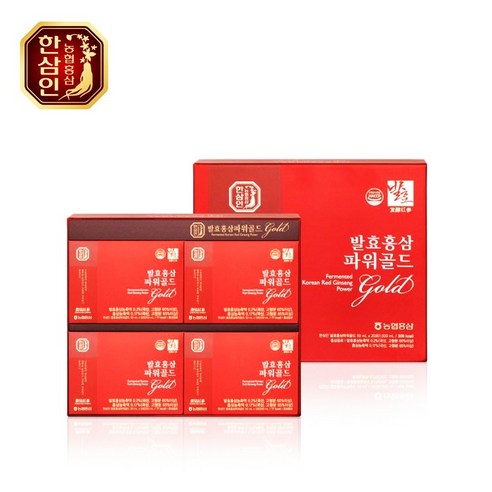 농협 한삼인 발효홍삼 파워골드  50mL X 30포