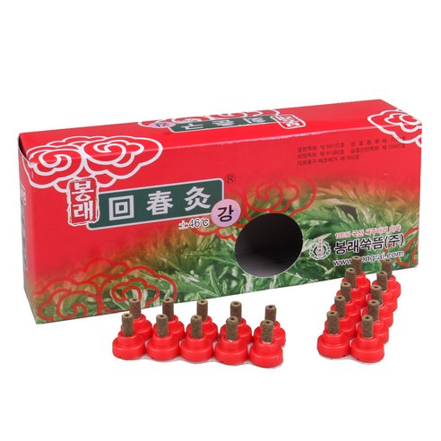 봉래 회춘구 열감-강 1Box(120개입) 한방미니뜸, 1개