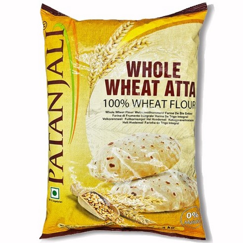 Patanjali WHOLE WHEAT ATTA (통 밀가루)