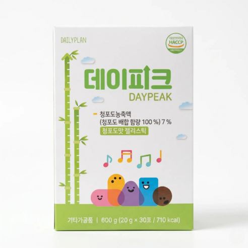 데일리플랜 데이피크 청포도맛 영양제