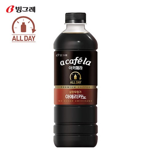 아카페라 올데이 아메리카노, 1L, 3개