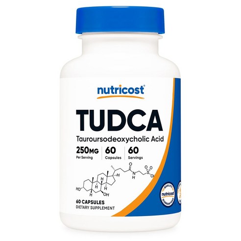 뉴트리코스트 투드카 Tudca 250mg 캡슐 60회분, 1개, 60정