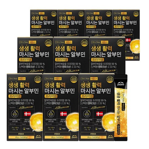 팔레오 닥터스노트 생생 활력 마시는 알부민 프리미엄