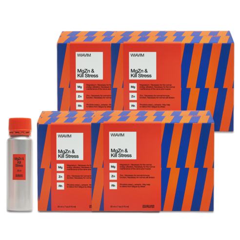 위아바임 액상 마그네슘 영양제 식약청인증 마그아연 & 킬 스트레스 홍경천추출물 함유 HACCP