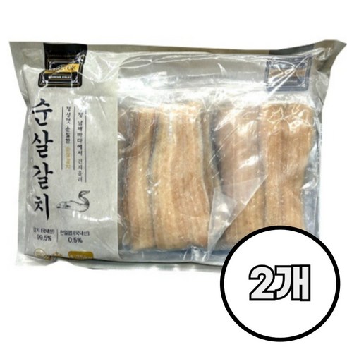 코스트코 국내산 순살갈치 /냉동 손질갈치 조림 생선구이 반찬, 2개, 1.25kg