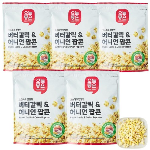 오늘좋은 버터갈릭&어니언 팝콘 220g