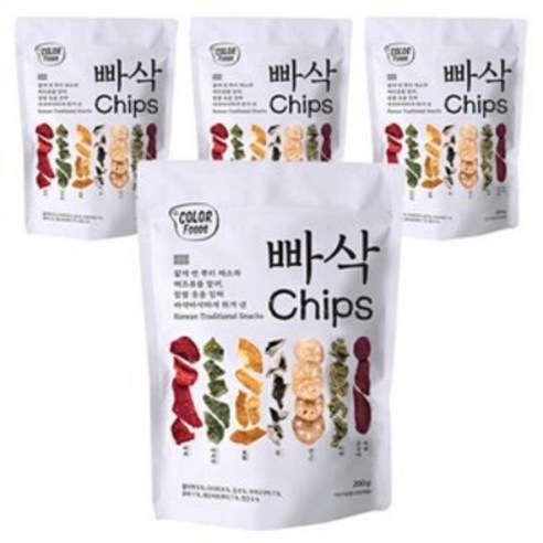 빠삭칩200g 부각믹스 오리지널부각칩