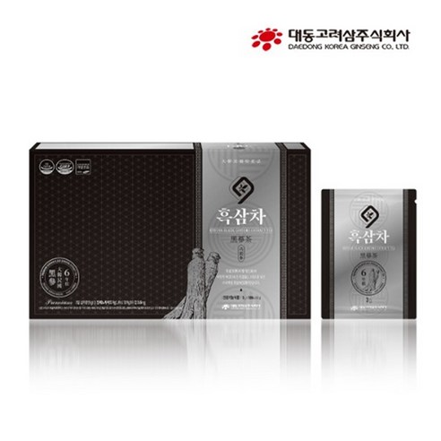 흑삼차 흑삼 6년근 프리미엄 건강차