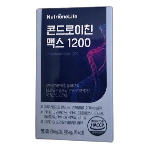 뉴트리원 콘드로이친 맥스 1200, 60정, 3개