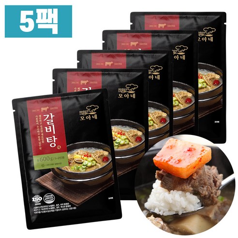다모아 간편조리 즉석탕 갈비탕 600g