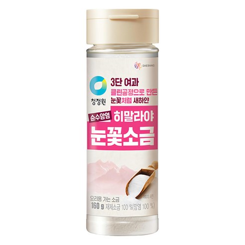 청정원 히말라야 눈꽃소금, 1개, 160g