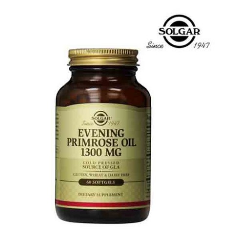 SOLGAR 솔가 달맞이꽃 종자유 1300mg 60정