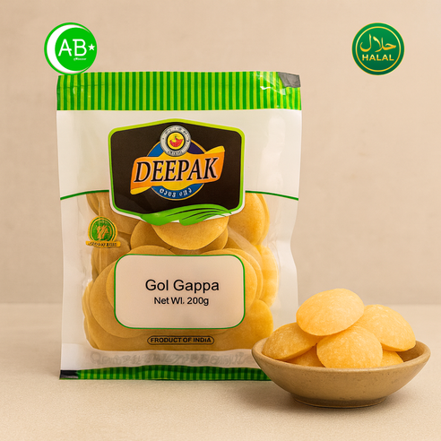 Deepak Gol Gappa Pani Puri Crispy Shells 디팍 골가빠 파니푸리 바삭 쉘