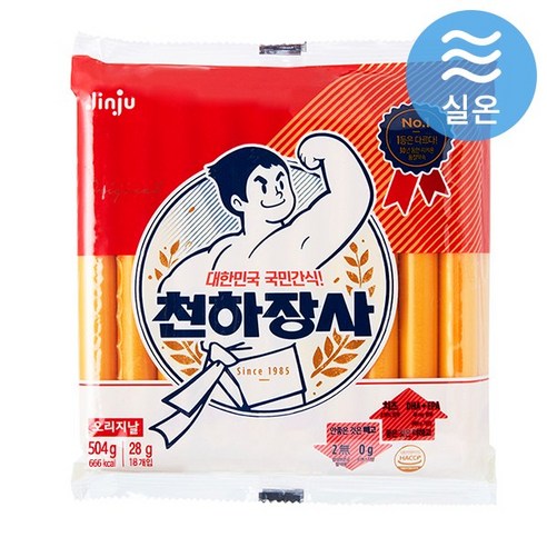 진주햄 천하장사 오리지날 소시지, 504g, 1개