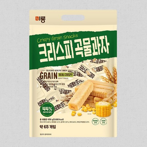 [달콤진] 미룡 크리스피 곡물과자