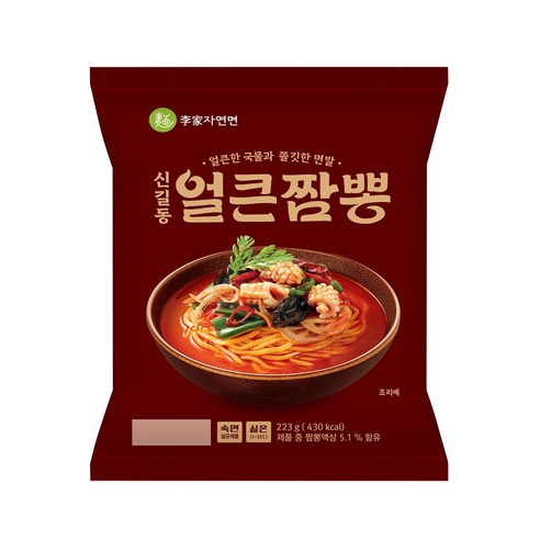 [코스트코]   이가자연면 신길동 얼큰짬뽕 223g x 8 684315