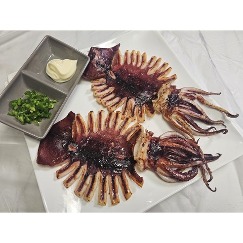 [산지직송] 백억상점 국내산 구룡포 원양산 반건조오징어, 1개, 5미 250g 내외