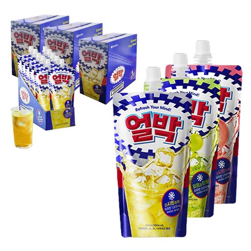 동아제약 얼박 40팩 대박스 얼음 박카스 스파우트형, 100ml