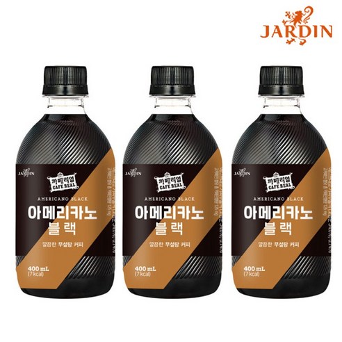 쟈뎅 까페리얼 아메리카노 블랙 400ml,20개, 20개, 400ml