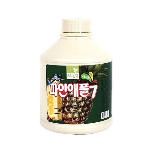 차그림 파인애플 주스 850ml 과일 농축액
