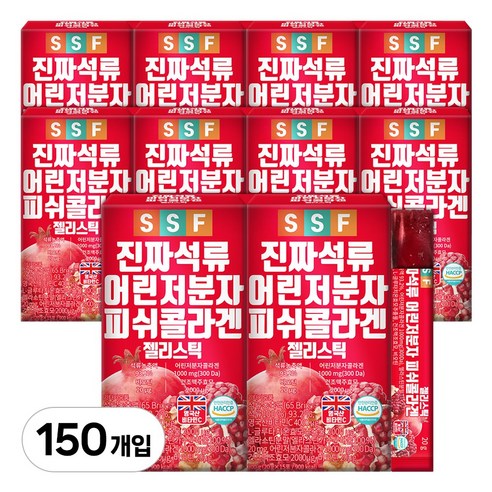 순수식품 석류 저분자 콜라겐 젤리 스틱