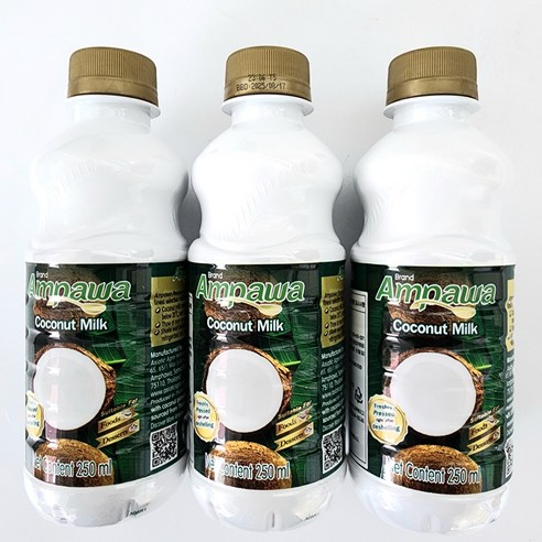 태국 암파와 코코넛 밀크 Ampawa 100% coconut milk worldfood