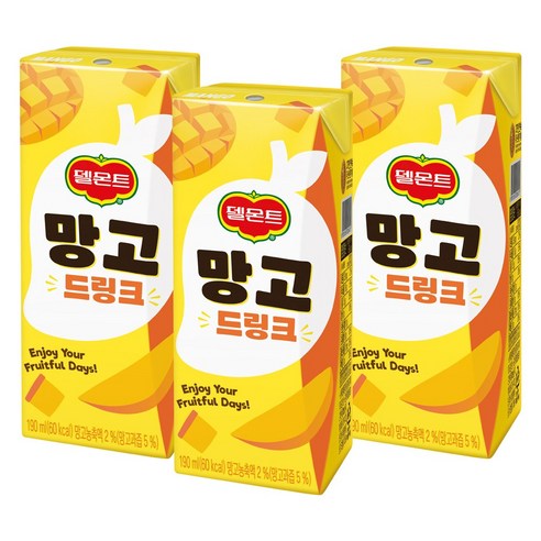 델몬트 드링크팩 망고